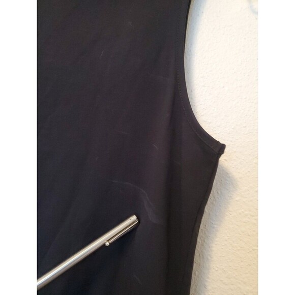 Love Moschino Black Fringe Cut Tank Top 90's Size 6 US NWT $170 - Picture 13 of 16